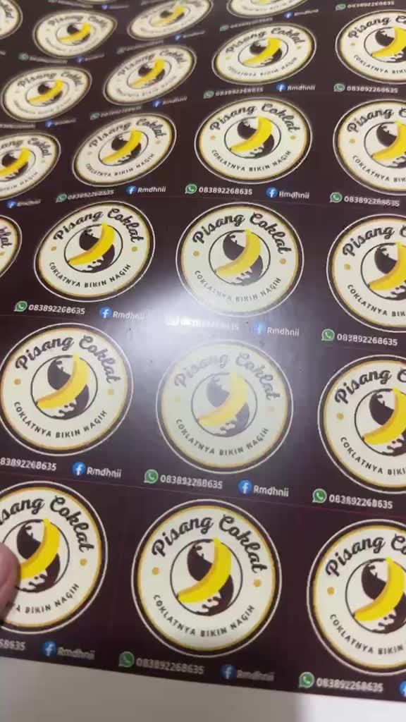 Jual STIKER & LABEL MURAH BISA CUSTOM (CETAK SAJA) | Shopee Indonesia