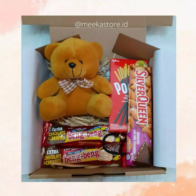 Jual Snack Box Hampers Snack Kado Ulang Tahun Cewek Kado Wisuda Hampers