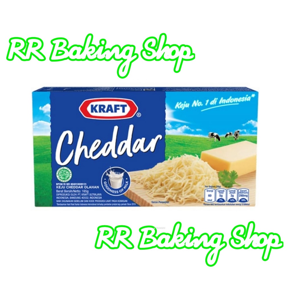 Jual KEJU KRAFT CHEDDAR 165 Gr - Keju Craft Chedar 165 Gr | Shopee ...