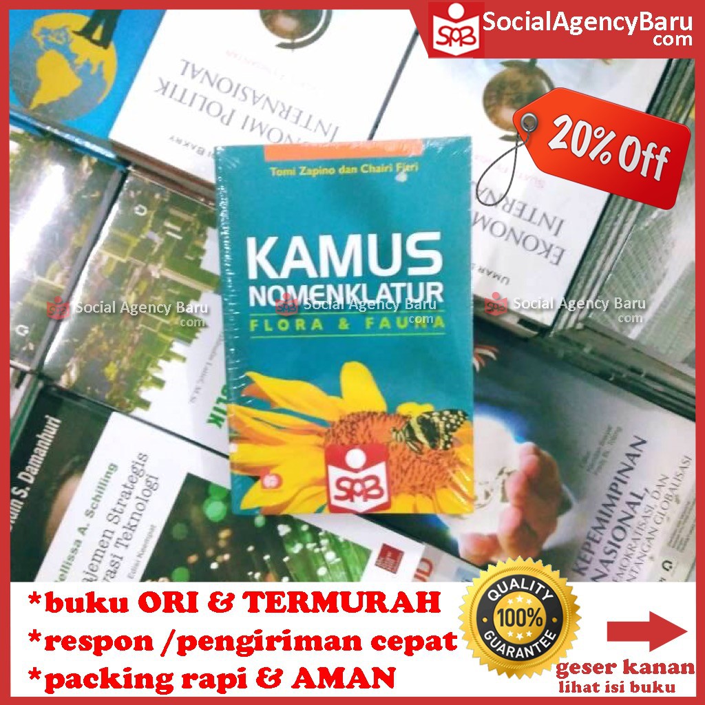 Jual Kamus Nomenklatur Flora And Fauna Tomi Zapino Shopee Indonesia