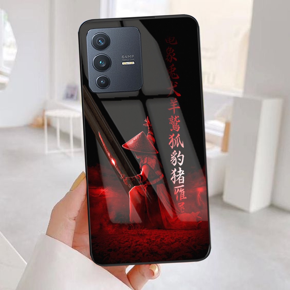 Jual Softcase Glass Kaca NINJA [SF98] VIVO V23 5G Terbaru Casing ...