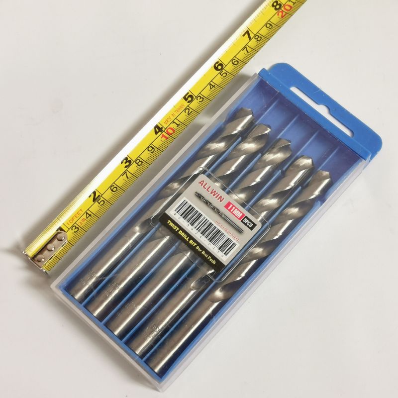 Jual Mata Bor Besi twist drill bit ALLWIN Putih / alwin / kita jual ...