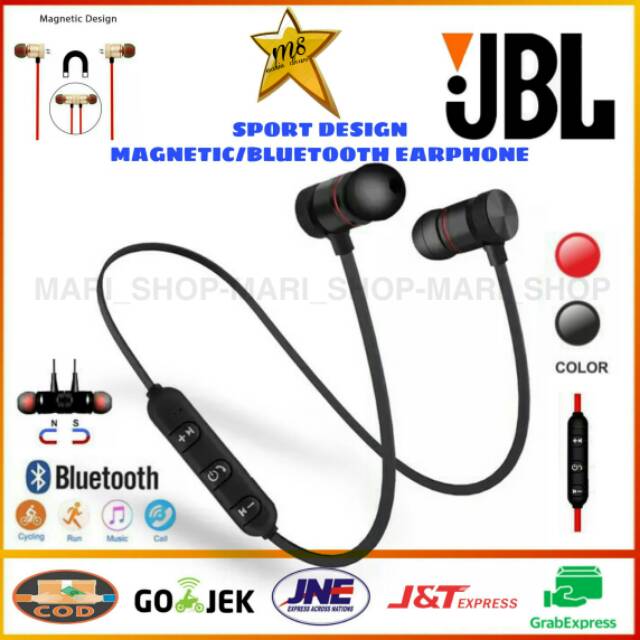 Earphone bluetooth jbl discount original