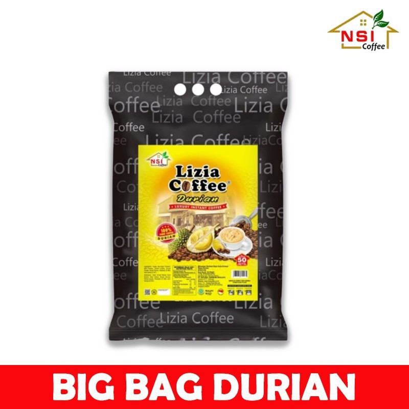 Jual Durian Coffee Kopi Durian Lizia Coffee 30gr x 50 sachet Shopee