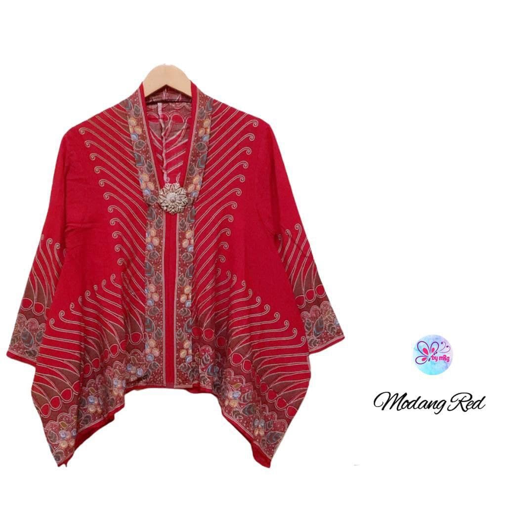 Jual PREMIUM Blus Kartini Modang Batik Katun Lawas Motif Parang Polos 3 ...
