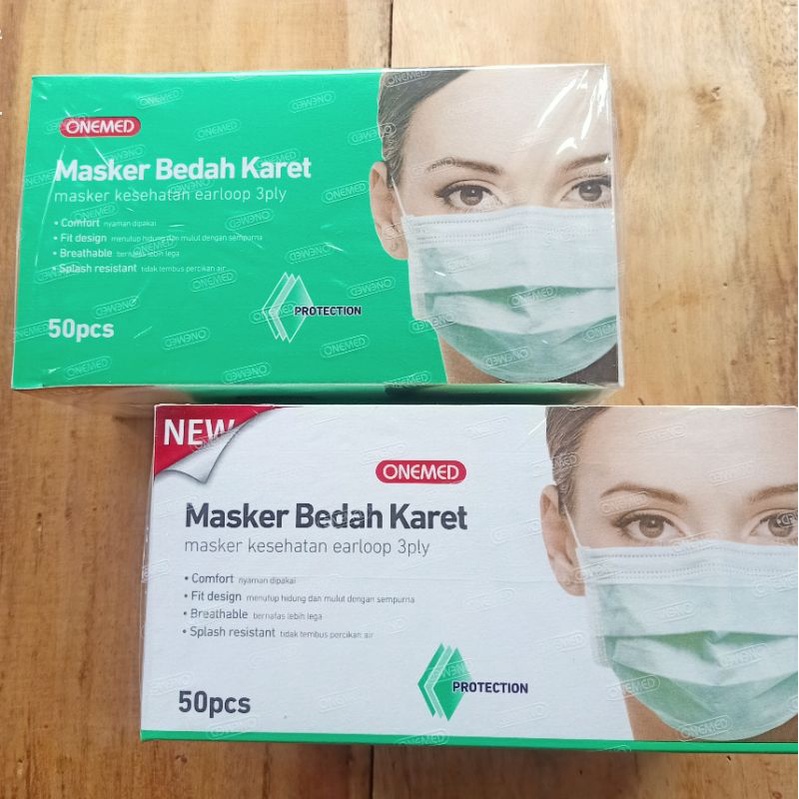 Jual MASKER ONEMED MEDIS ISI 50PCS | Shopee Indonesia