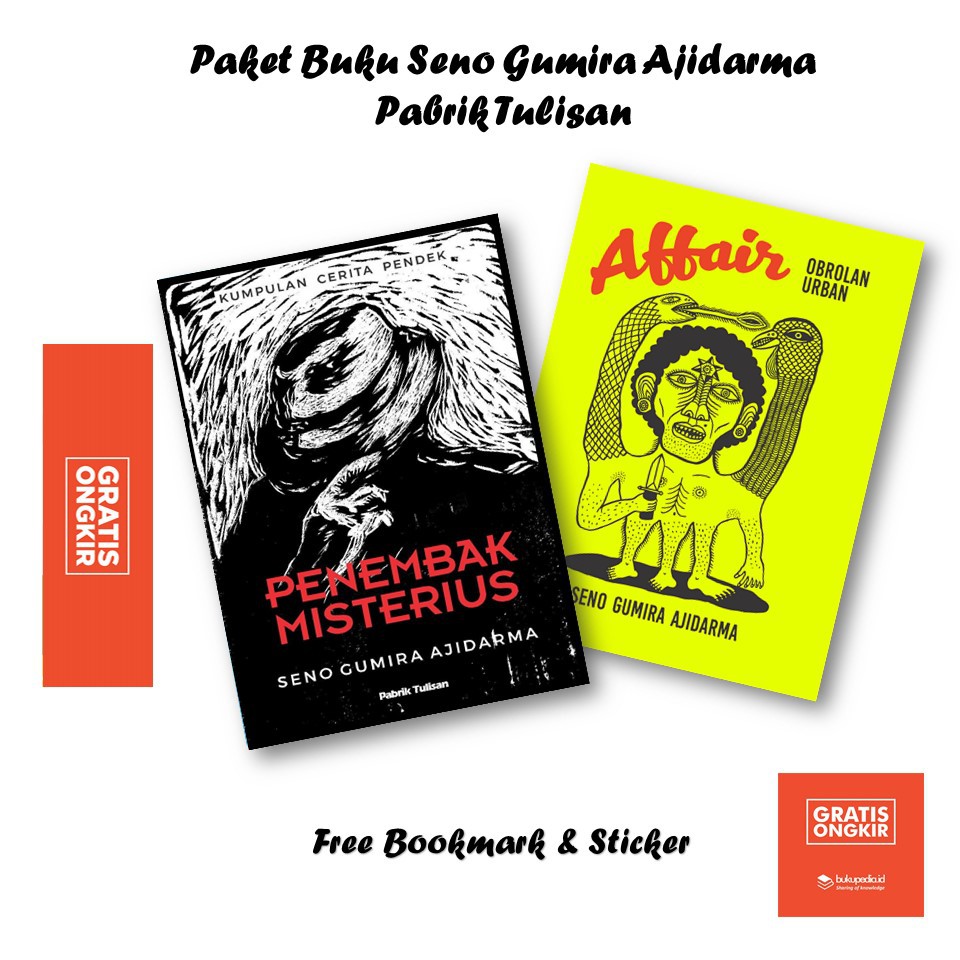 Jual PAKET BUKU ESAI & CERPEN AFFAIRS & PENEMBAK MISTERIUS - SENO ...