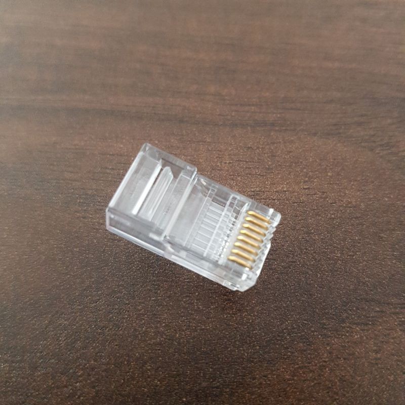 Jual CONNECTOR RJ45 KONEKTOR RJ45 VASCOLINK CAT 5E 100 PCS | Shopee ...