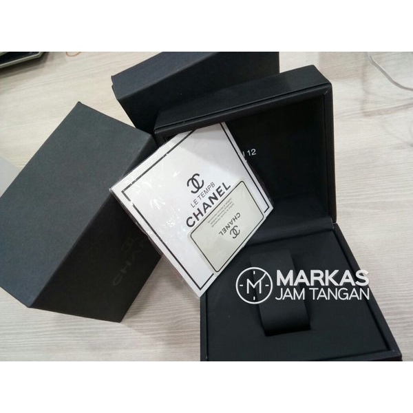 Jual Kotak Jam Tangan Box Jam Tangan CHANEL Full Set ORIGINAL