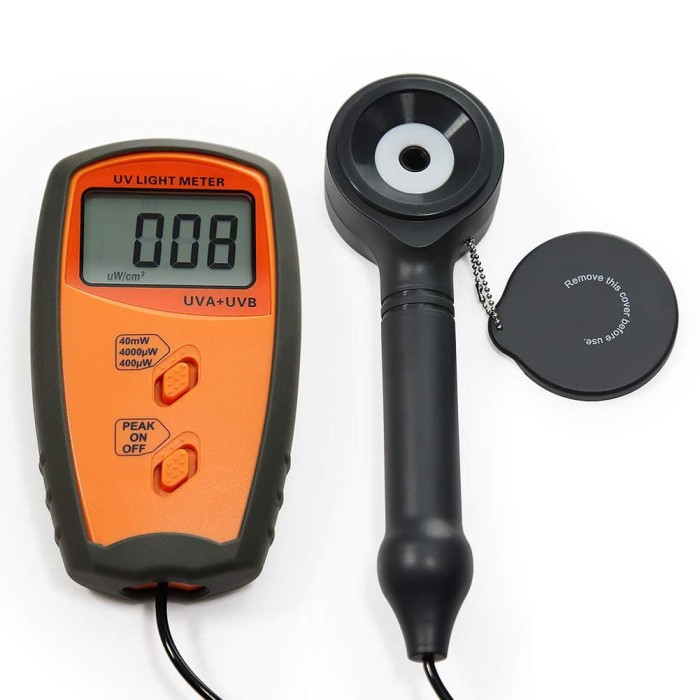 Jual UV Light Tester UV340B UVA UVB Ultraviolet UV A B Detector Meter ...