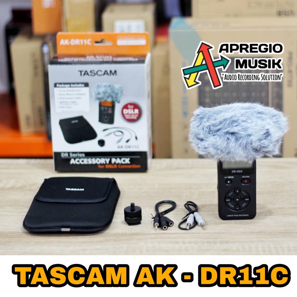 Jual Tascam AK-DR11C DR Series Accessory Pack for DSLR Connection ...