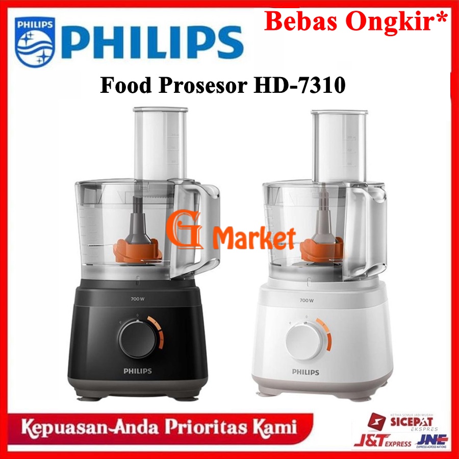 Jual PHILIPS Compact Food Processor HR7310 / Pengolah Makanan 2.1