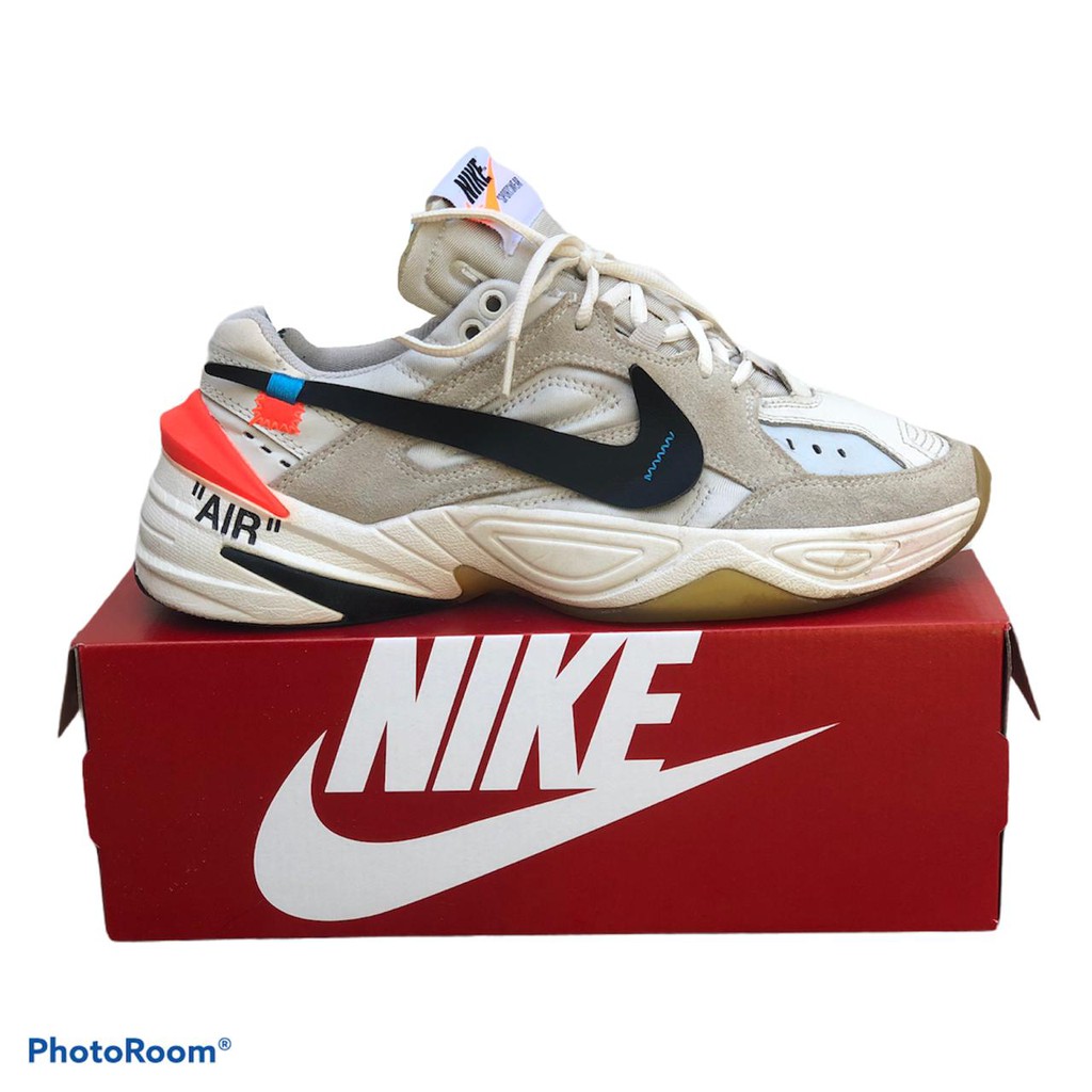 Off white x nike air monarch 2025 the m2k tekno