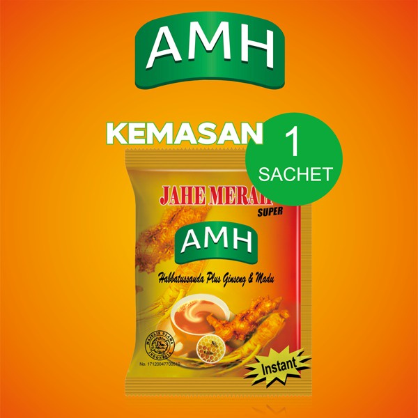 Jual Amh Jahe Merah Super Habbatussauda Plus Ginseng And Madu Kemasan