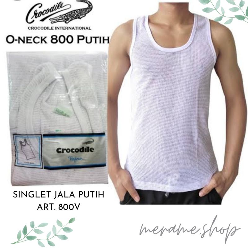 Jual SINGLET JALA CROCODILE 800V, Size M-XL | Shopee Indonesia