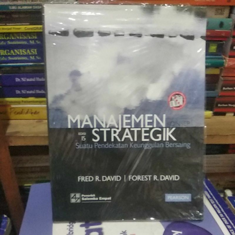 Jual Buku Manajemen Strategik Edisi 15 Fred R David Shopee Indonesia