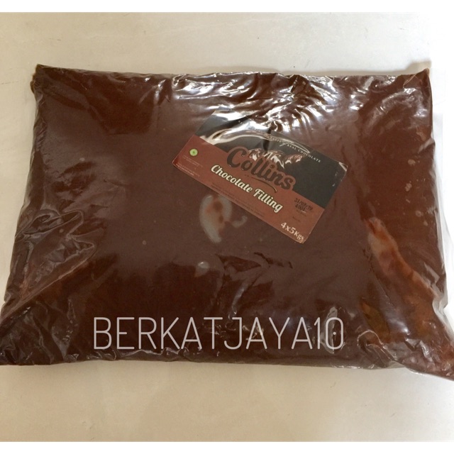 Jual Selai Coklat Collins Chocolate Filling 5kg | Shopee Indonesia