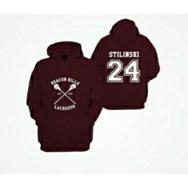 Jual BAJU SWEATER HOODIE STILINSKI 24 BEACON HILLS CLAROSE