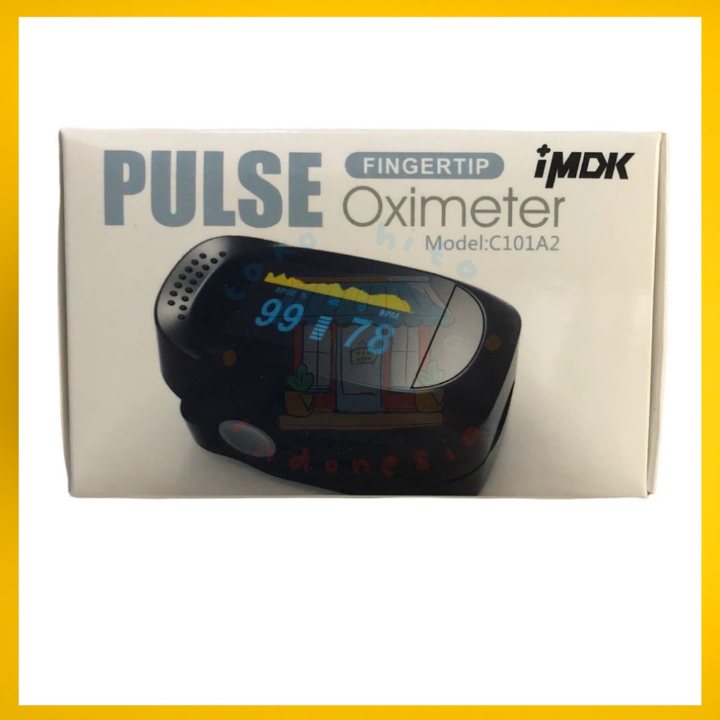 Jual Fingertip Pulse Oximeter Oximetry Oxymeter IMDK Original Alat ukur