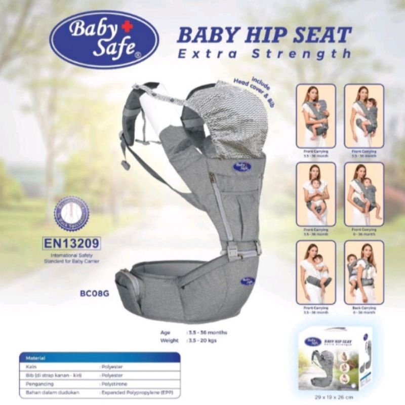 Jual Baby Safe Hip Seat BC08G/Gendongan Bayi Shopee Indonesia