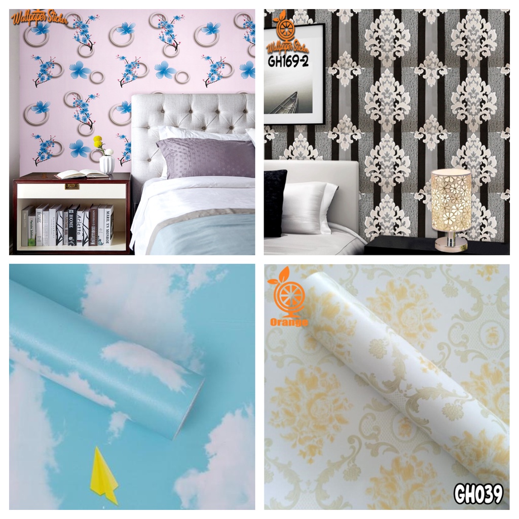 Jual Wallpaper Dinding Stiker Ruang Tamu Wallpaper Stiker Ukuran