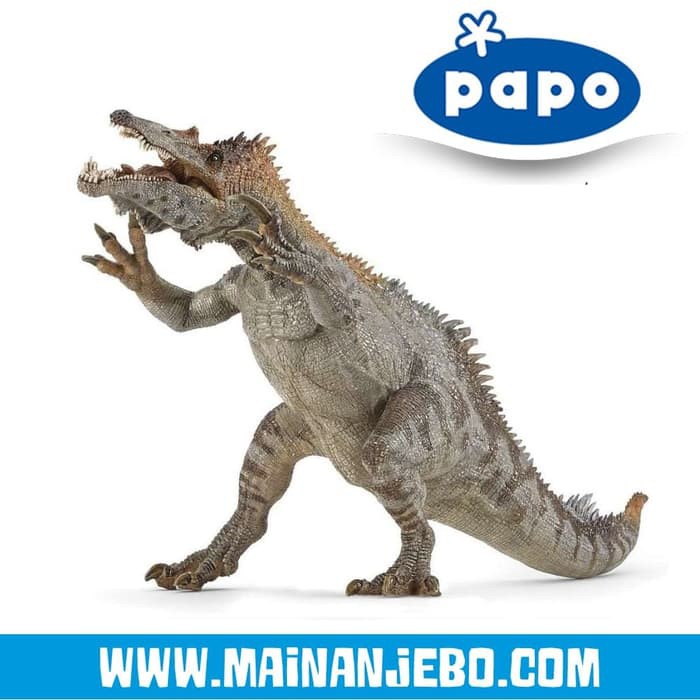 Figurine Papo Baryonyx – Dinosaure Carnivore 15 Cm, Détaillé, Griffes Et Crête, Dès 3 Ans