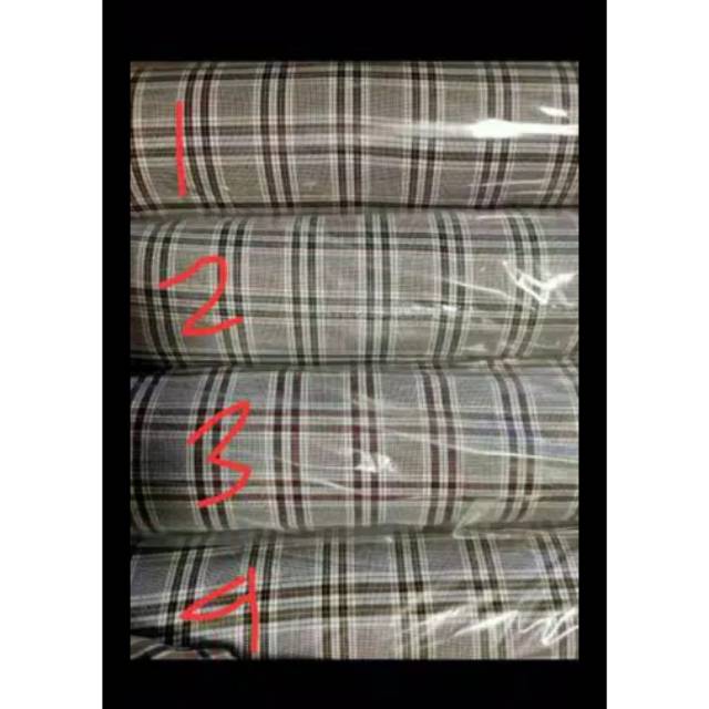 Jual Kain cele kotak zara, kain katun meteran | Shopee Indonesia