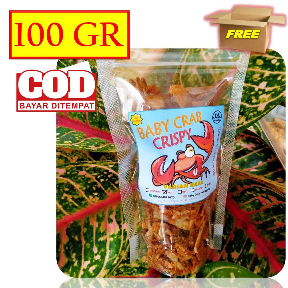 Jual BABY CRAB BABYCRAB CRABY KRIPS BABY CRAB CRISPY CRAB