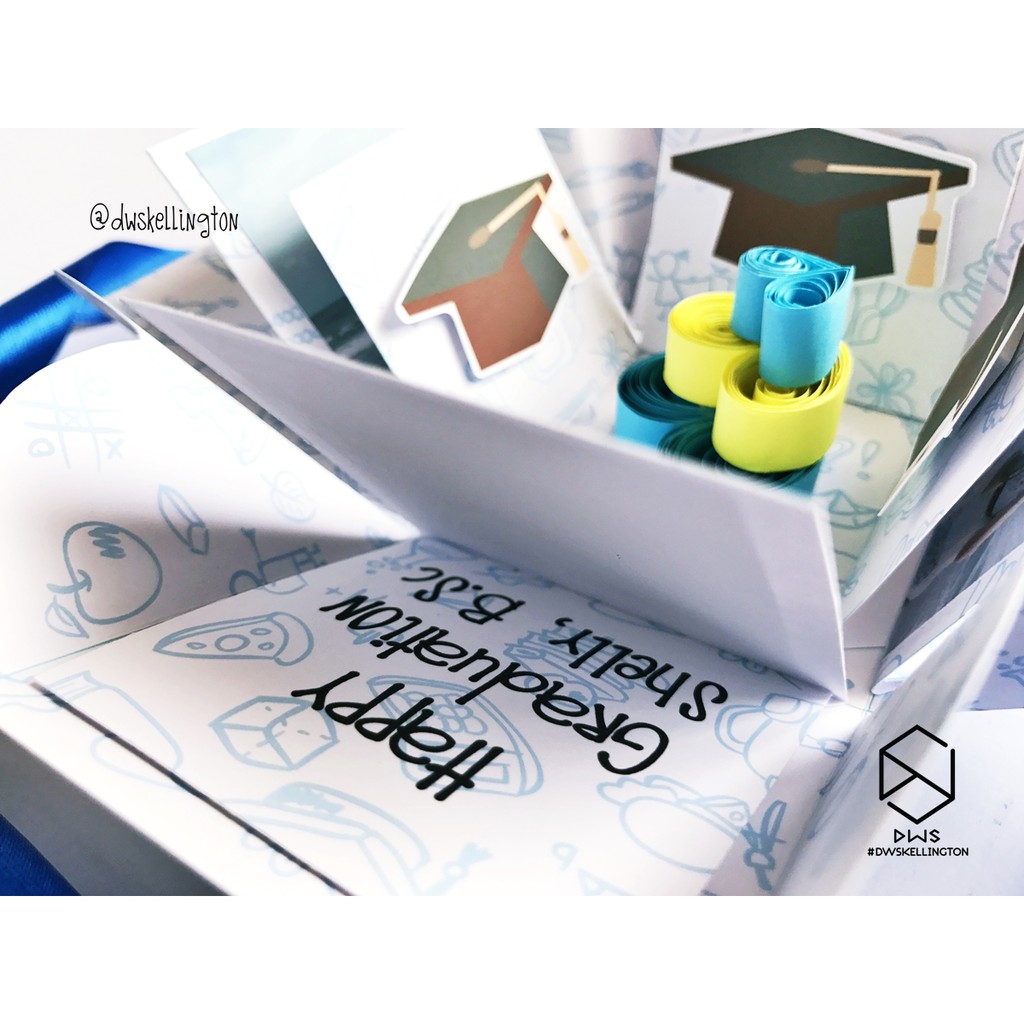 Jual Exploding Box Kado 3D Pop Up Explosion Box Wisuda Hadiah Unik ...