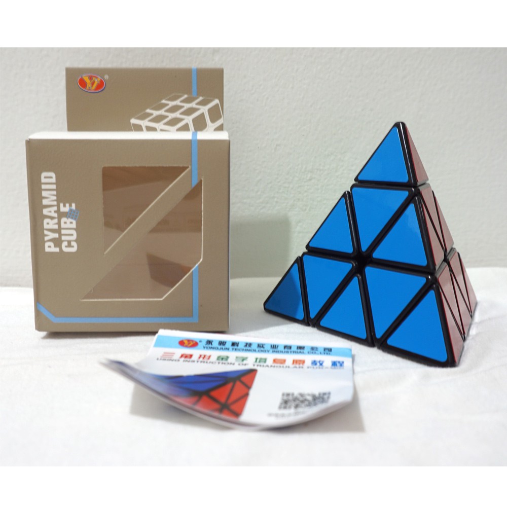 Jual Rubik Pyramid Yongjun base hitam - PYRAMID CUBE YJ 8331 | Shopee ...