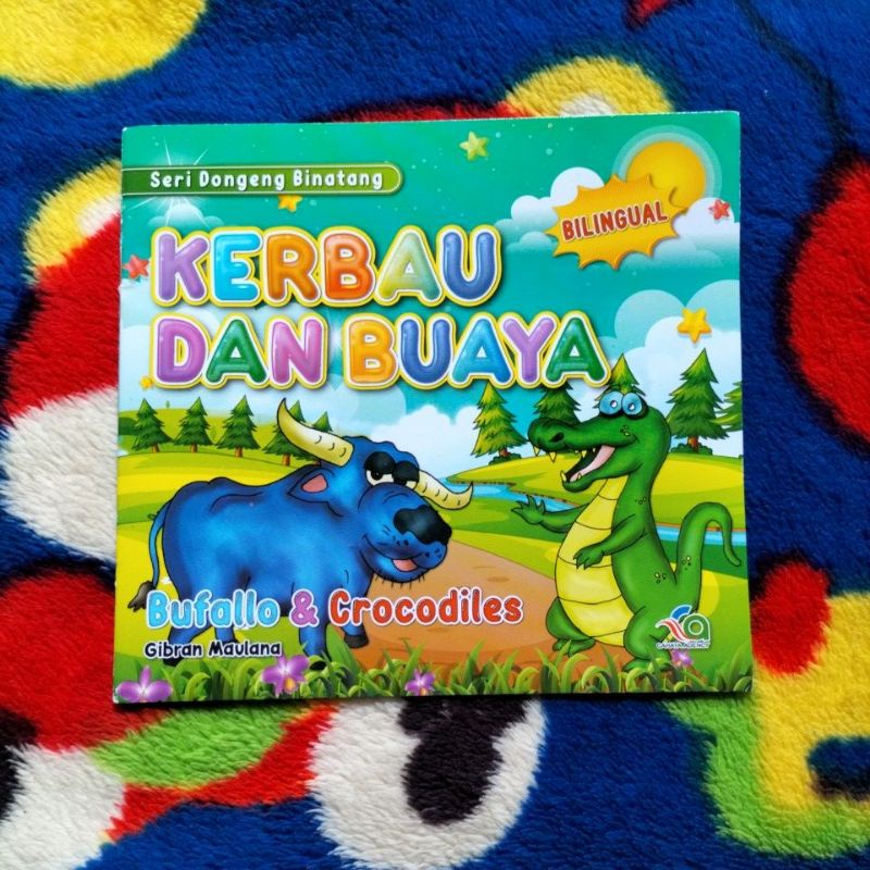 Jual ORIGINAL BUKU CERITA ANAK SERI DONGENG BINATANG KERBAU DAN BUAYA ...