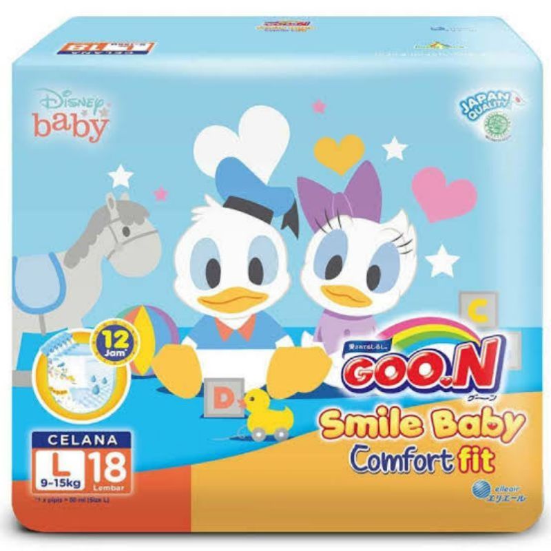 Jual Pampers Goon L isi 18pcs | Shopee Indonesia