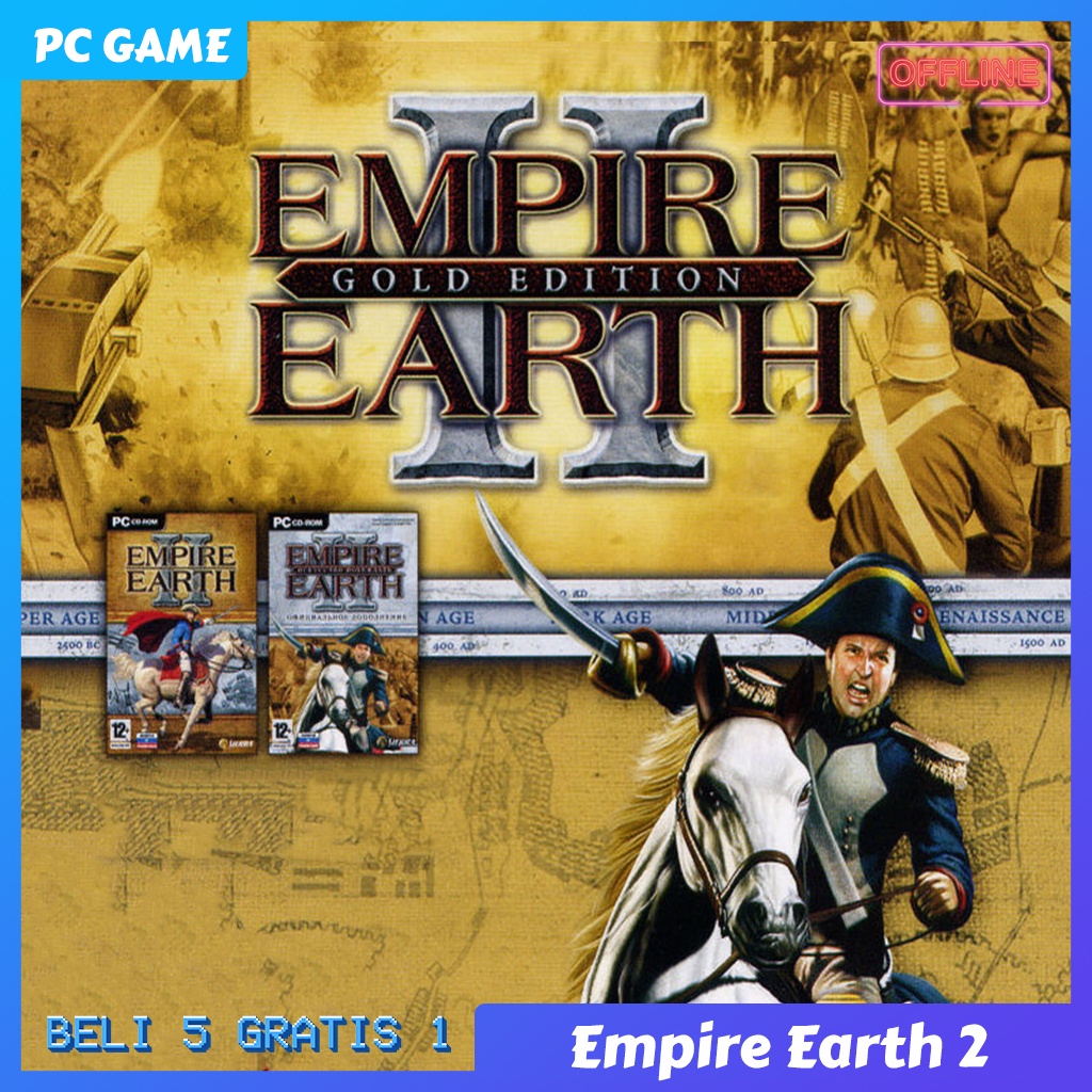 Jual Empire Earth 2 Gold Edition - Empire Earth II The Art of Supremacy ...