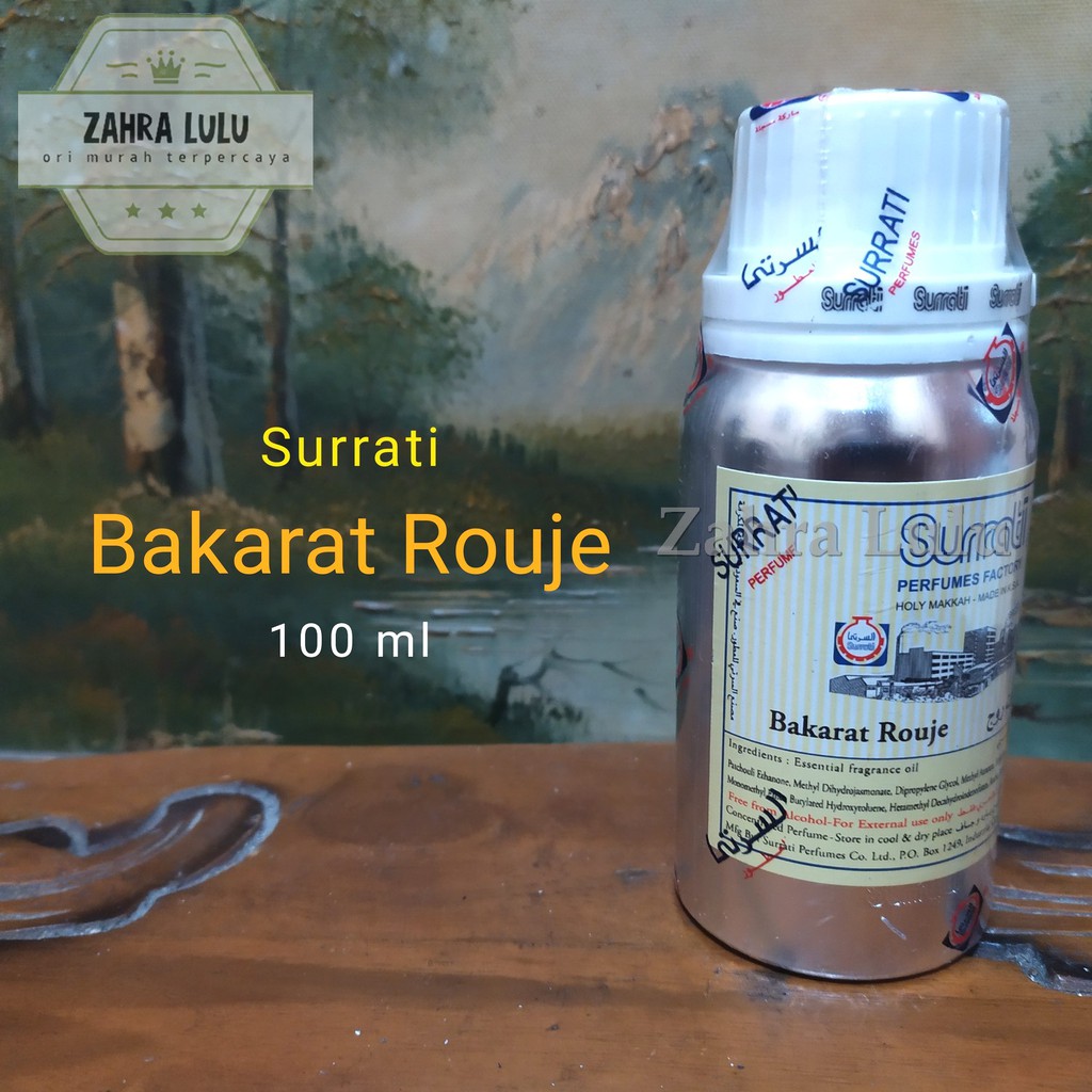 Jual Parfum BAKARAT ROUJE 100 Gms By Surrati Asli Original Arab Saudi ...