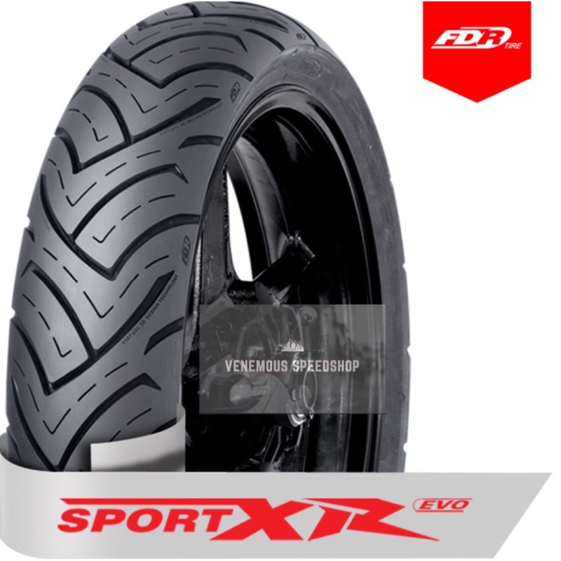 Jual Ban Fdr Sport XR Evo Ukuran 100/80-18 (Tubeless) | Shopee Indonesia