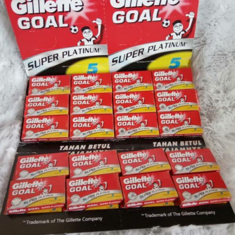 Jual gillete goall harga yang terterai per satu lembar | Shopee Indonesia
