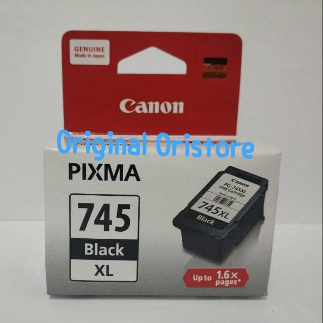 Jual Canon Ink Pg745 Xl Black Tinta Pg 745 Xl Hitam Cartridge Pg 745 Xl Original Shopee