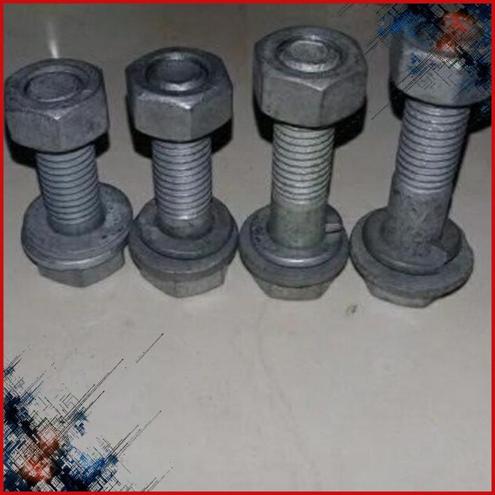 Jual Baut Mur Baja Ht Hodtip Galvanis M X Mm Hex Bolt Nut Hdg Murah Shopee Indonesia