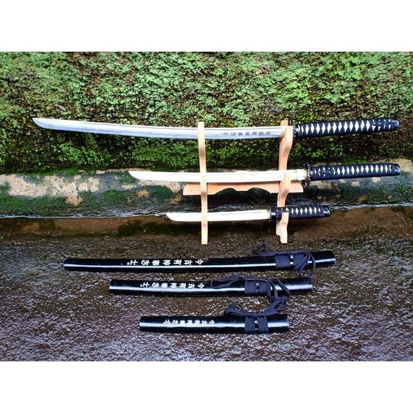 Jual Samurai Pedang Katana The Last 1 Set Free Standing 3 Tahap Murah