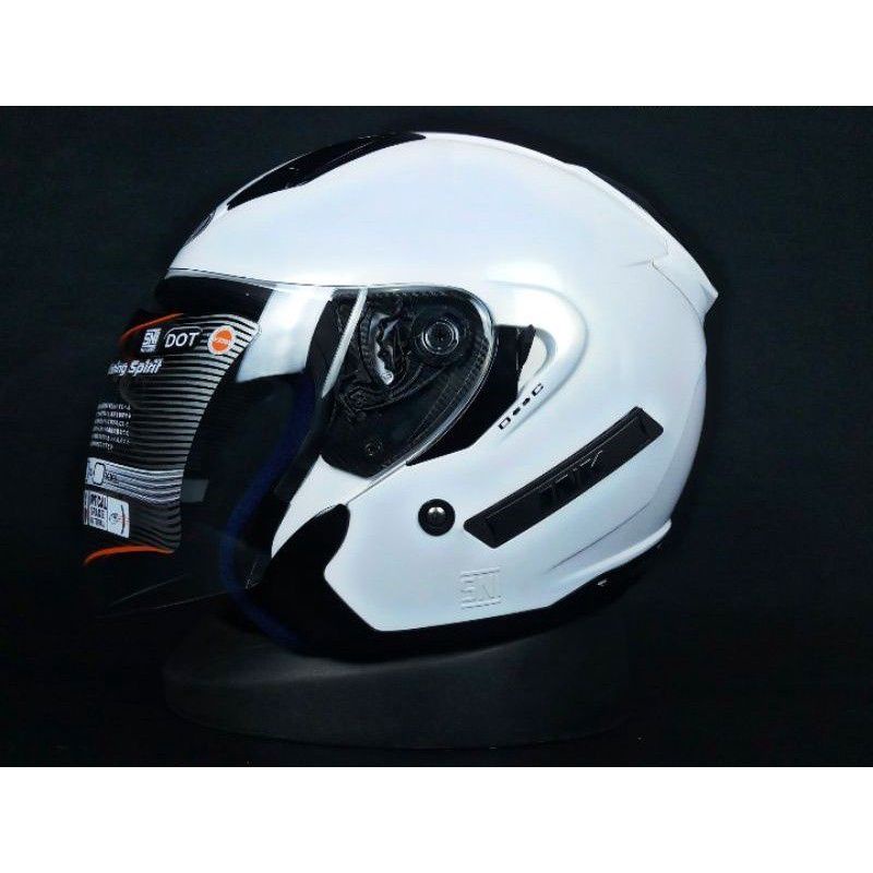 Jual HELM INK METRO 2 ICE BLUE PULL WARNA DOBEL VISOR | Shopee Indonesia