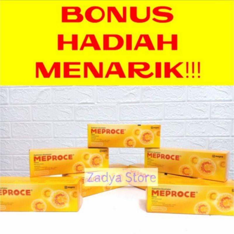 Jual TERMURAH!!! Meproce vitamin c 500mg isi 100 kapsul murah | Shopee ...