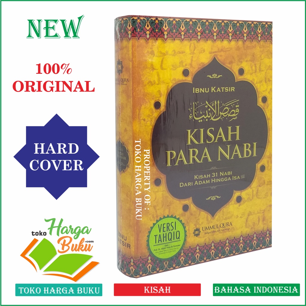 Jual Kisah Para Nabi Original Karya Imam Ibnu Katsir Kisah 31 Nabi Dari