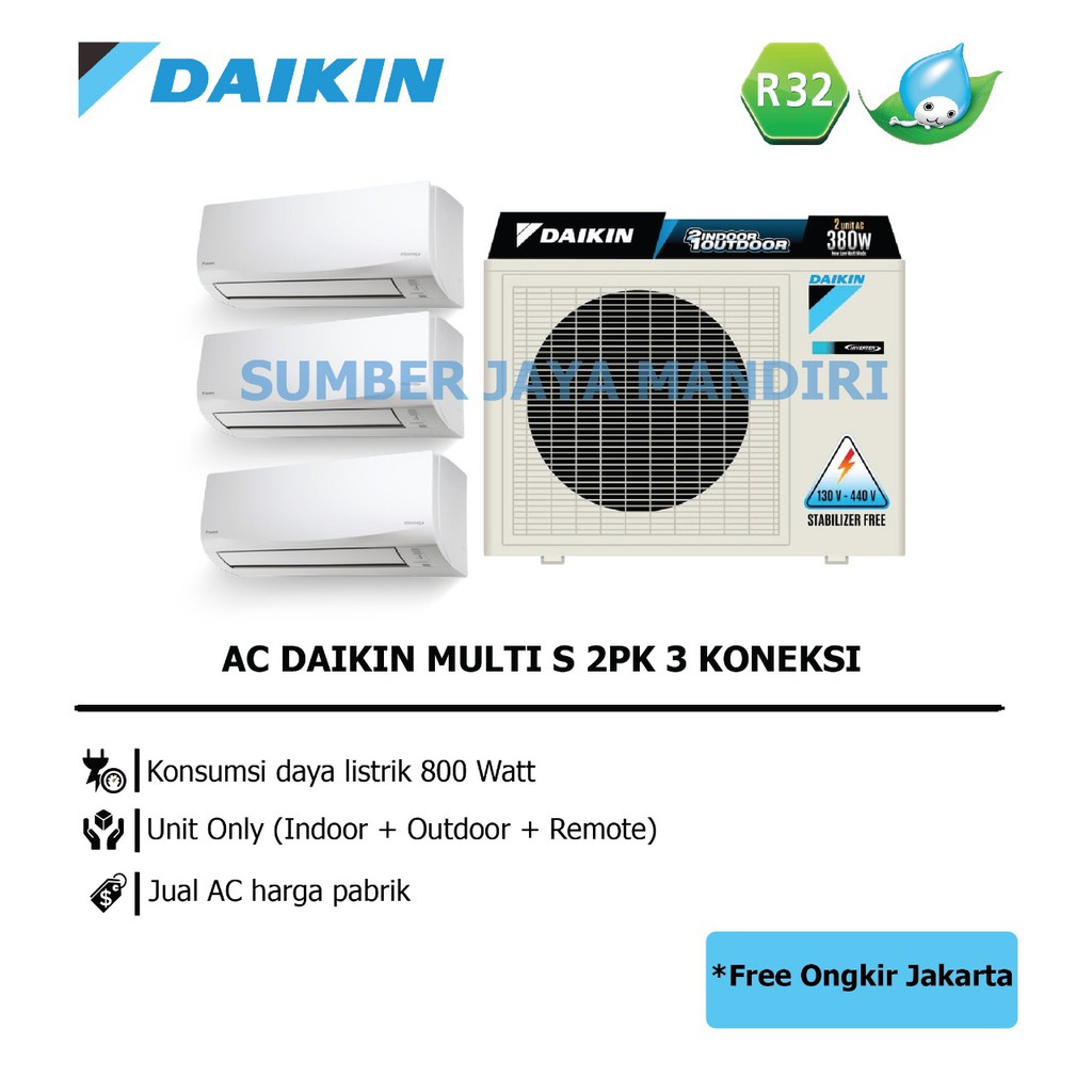 Jual Ac Daikin Multi S Koneksi Outdoor Pk Type Mkc Indoor Pk Pk Pk Unit Only