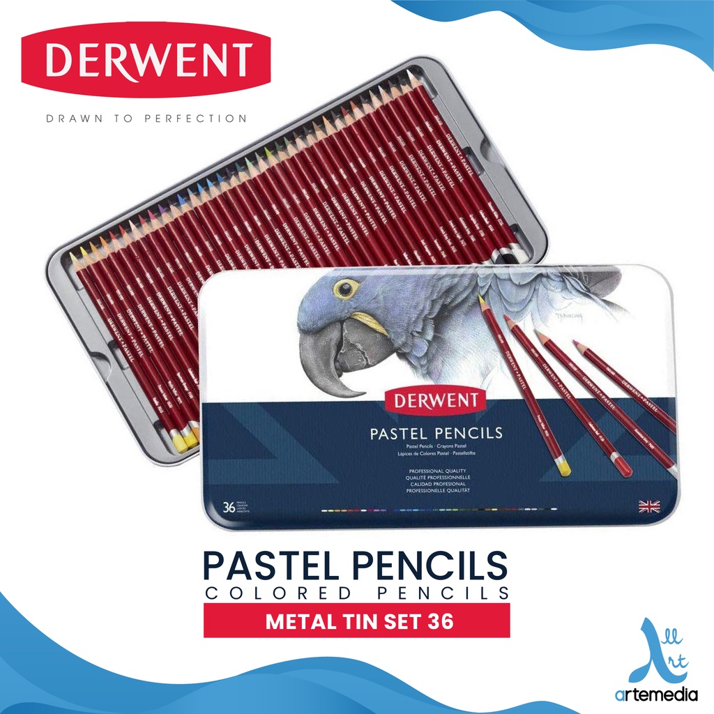 Jual Derwent Pastel 36 Pencil Color Metal Tin Set | Shopee Jual Derwent Pastel 36 Pencil Color Metal Tin Set | Shopee
