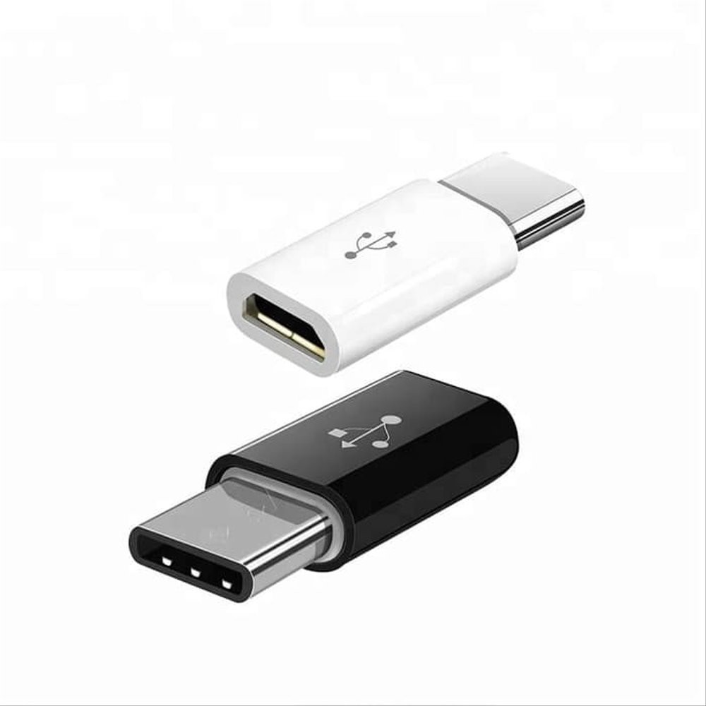 Jual Micro Usb To Type C Micro Usb Female To Type C Male Adapter Shopee Indonesia