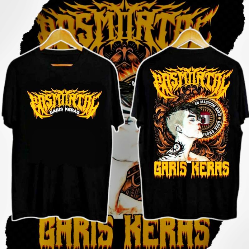 Jual Kaos PASMORTAL GARIS KERAS KEREN Kaos Tshirt Baju Distro ML Mobile ...