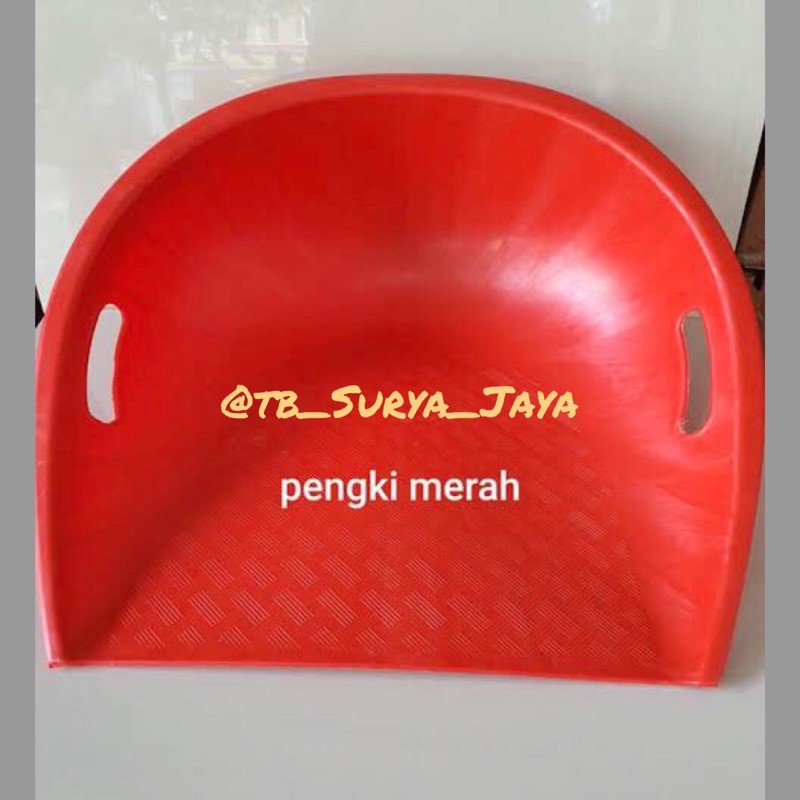 Jual PENGKI BANGUNAN PLASTIK | PVC MERAH TEBAL DAN KUAT | Shopee Indonesia