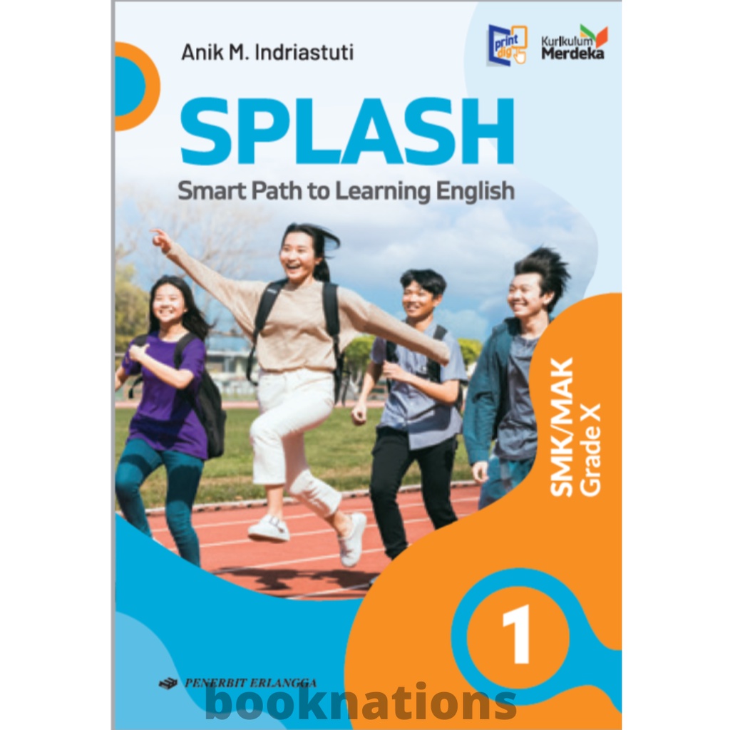 Jual Buku Bahasa Inggris SPLASH SMK KELAS 10 X ERLANGGA Kurikulum ...