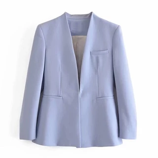 Blazer Wanita Slimfit High Twist Furing Dormeuil