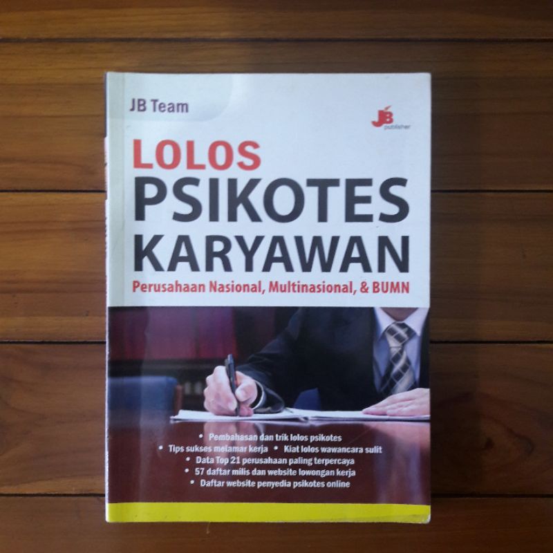Jual Buku Panduan Lolos Psikotes Karyawan Shopee Indonesia